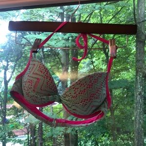 Women’s Colorful push up bra bikini